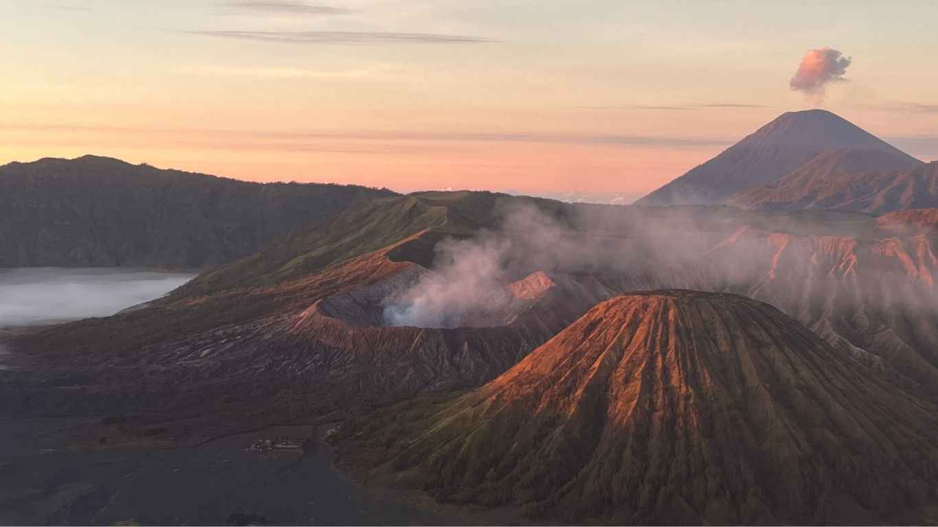 Mt bromo sunrise view